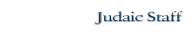 Judaic Staff